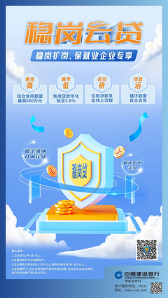 你穩崗擴崗 我金融助力 ---建行重慶市分行推出普惠專屬創新產品"穩崗云貸"